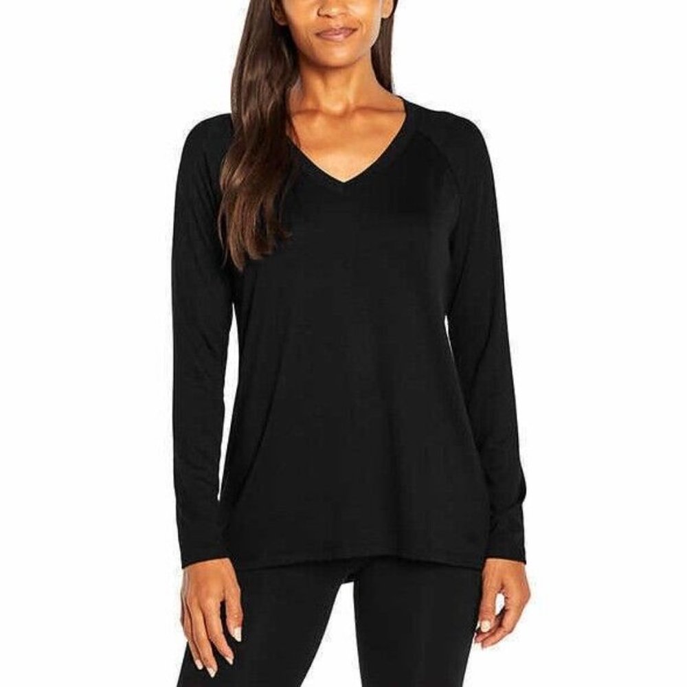 NWoT Banana Republic Women's Long Sleeve V-Neck Sweater Black Size 2XL $65 8D081